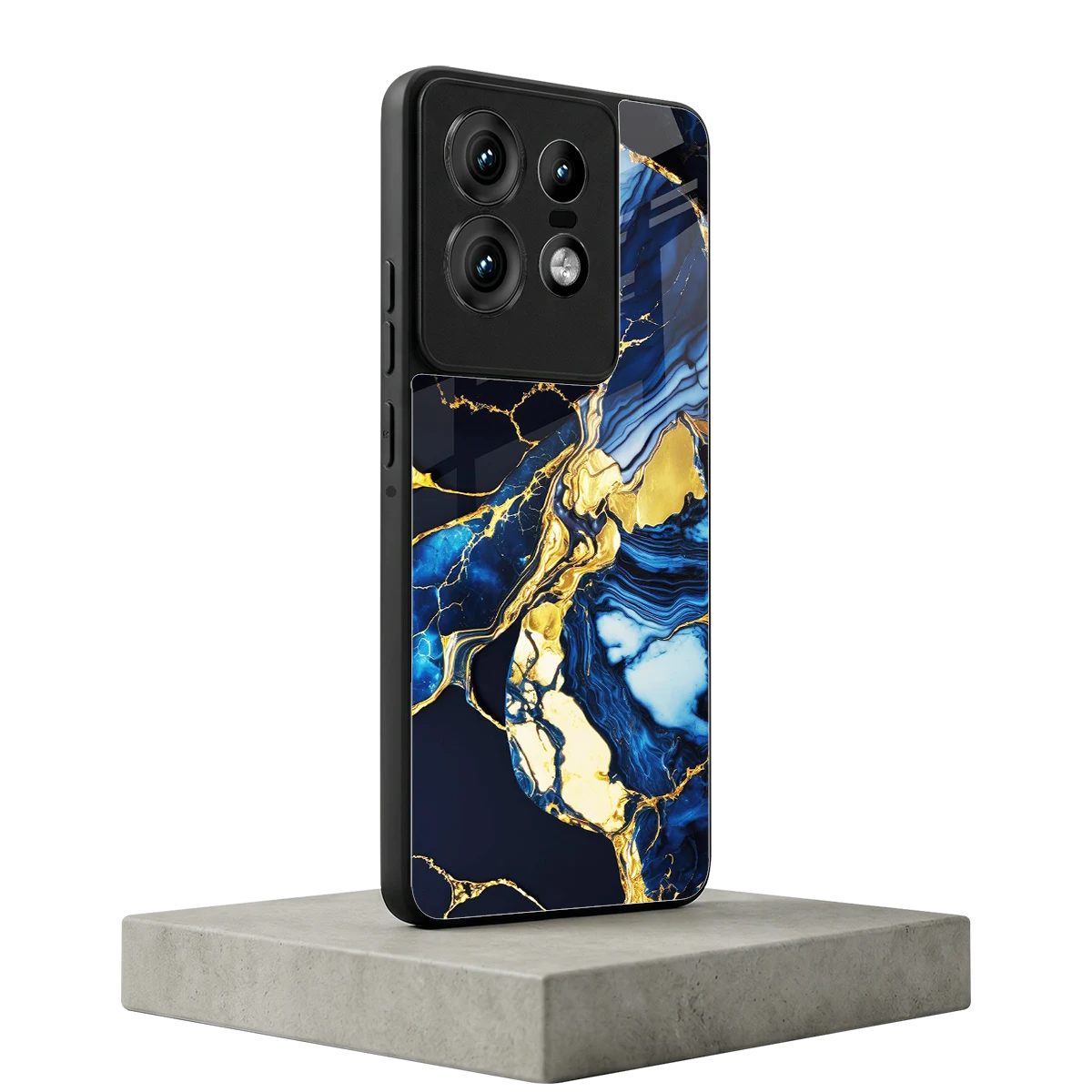 Shadowed Glow motorola edge 50 pro mobile cover | shockproof glass phone case