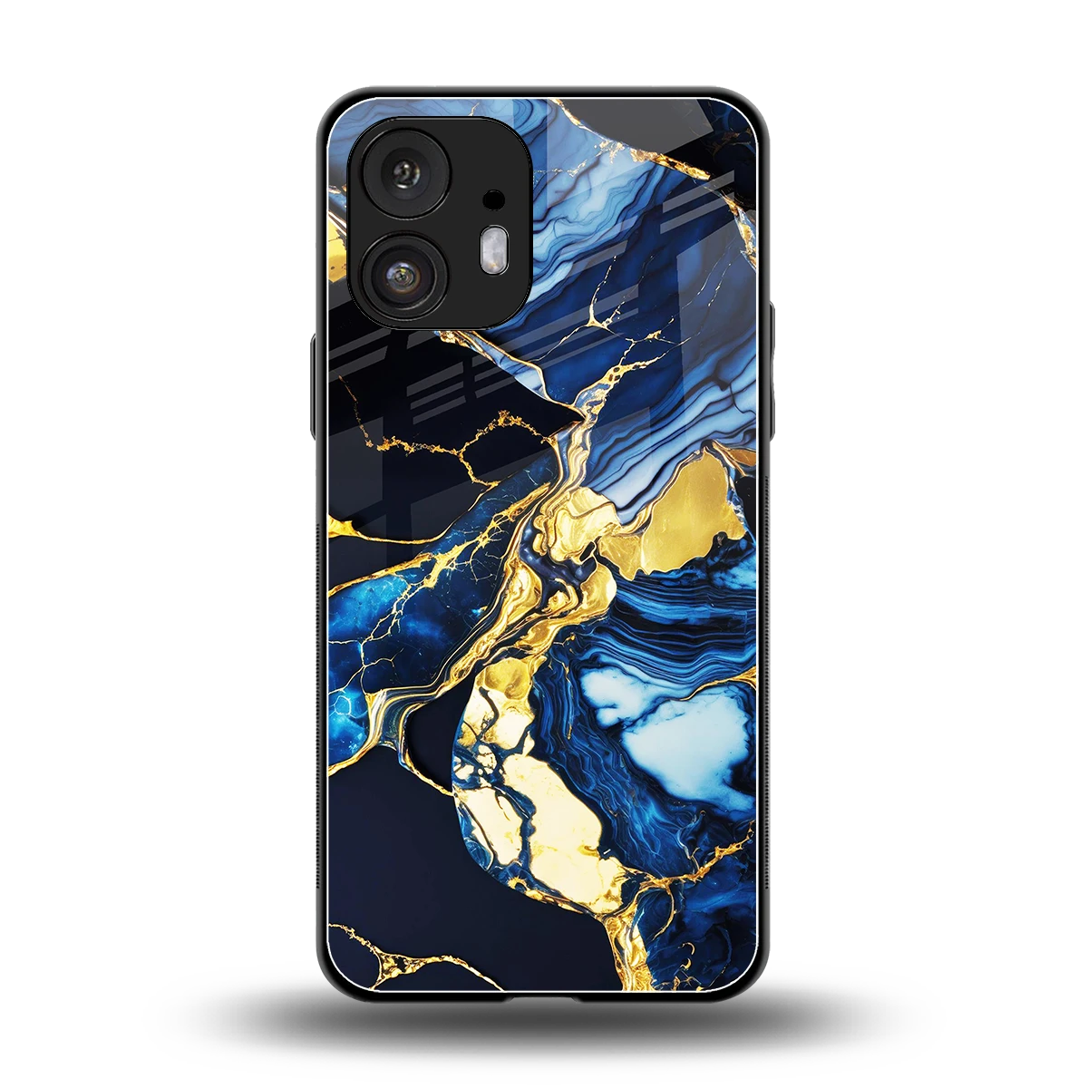 Shadowed Glow back phone cover | glass case for nothing phone 2
