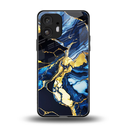 Shadowed Glow back phone cover | glass case for nothing phone 2