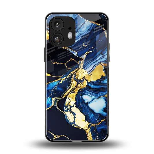 Shadowed Glow back phone cover | glass case for nothing phone 2