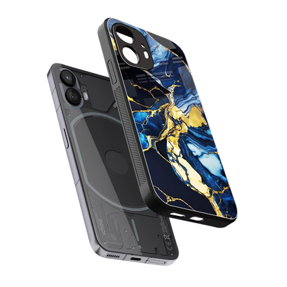 Shadowed Glow sleek nothing phone 2 cover with tempered glass back and TPU edges