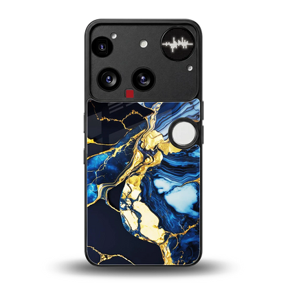 Shadowed Glow back phone cover | glass case for nothing phone 3
