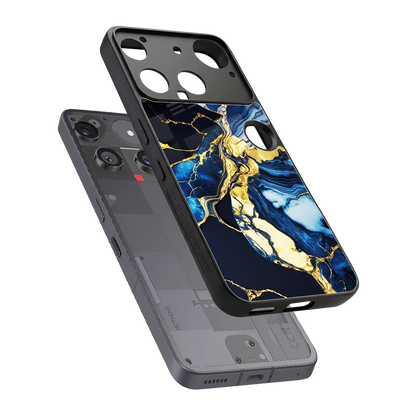 Shadowed Glow sleek nothing phone 3 cover with tempered glass back and TPU edges