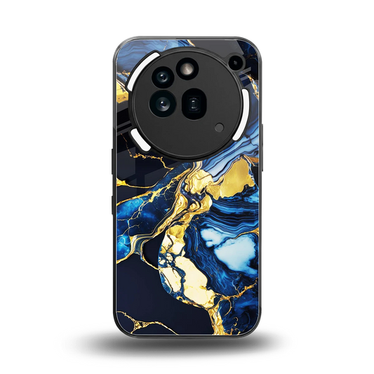 Shadowed Glow back phone cover | glass case for nothing phone 3a pro