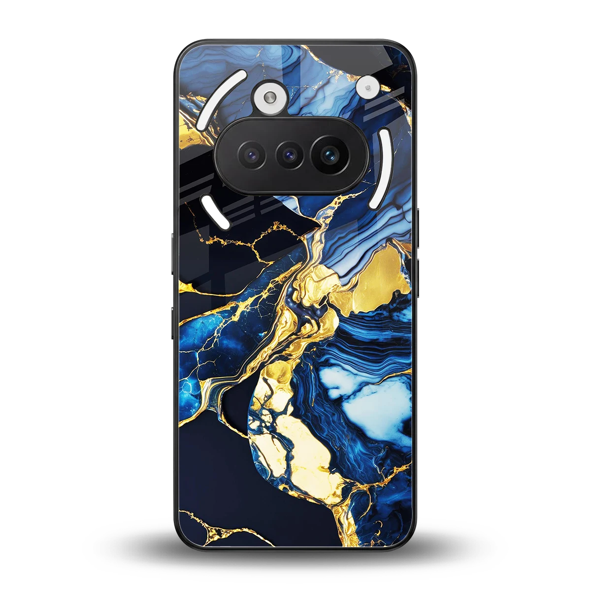 Shadowed Glow back phone cover | glass case for nothing phone 3a