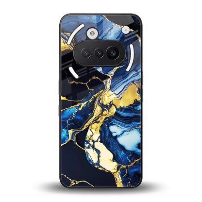 Shadowed Glow back phone cover | glass case for nothing phone 3a