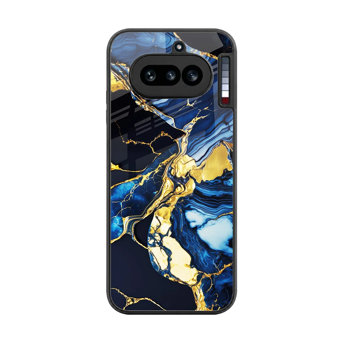 Shadowed Glow back phone cover | glass case for nothing phone 4a