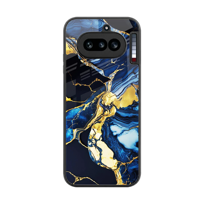 Shadowed Glow back phone cover | glass case for nothing phone 4a