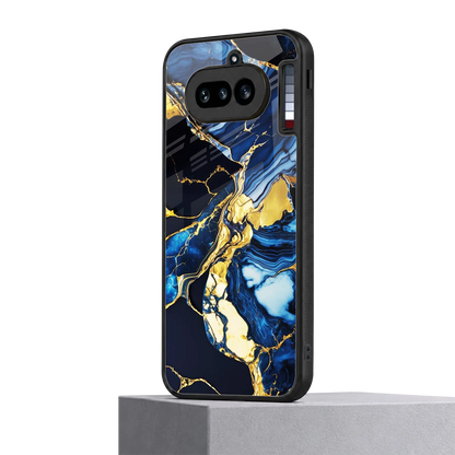 Shadowed Glow nothing phone 4a mobile cover | shockproof glass phone case
