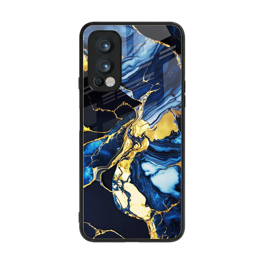 Shadowed Glow back phone cover | glass case for oneplus nord 2
