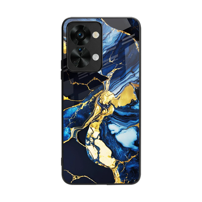 Shadowed Glow back phone cover | glass case for oneplus nord 2t