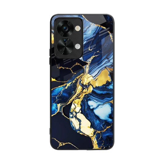 Shadowed Glow back phone cover | glass case for oneplus nord 2t