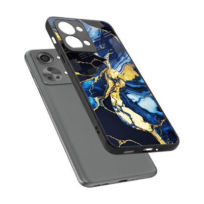 Shadowed Glow sleek oneplus nord 2t cover with tempered glass back and TPU edges