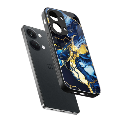 Shadowed Glow sleek oneplus nord 3 cover with tempered glass back and TPU edges