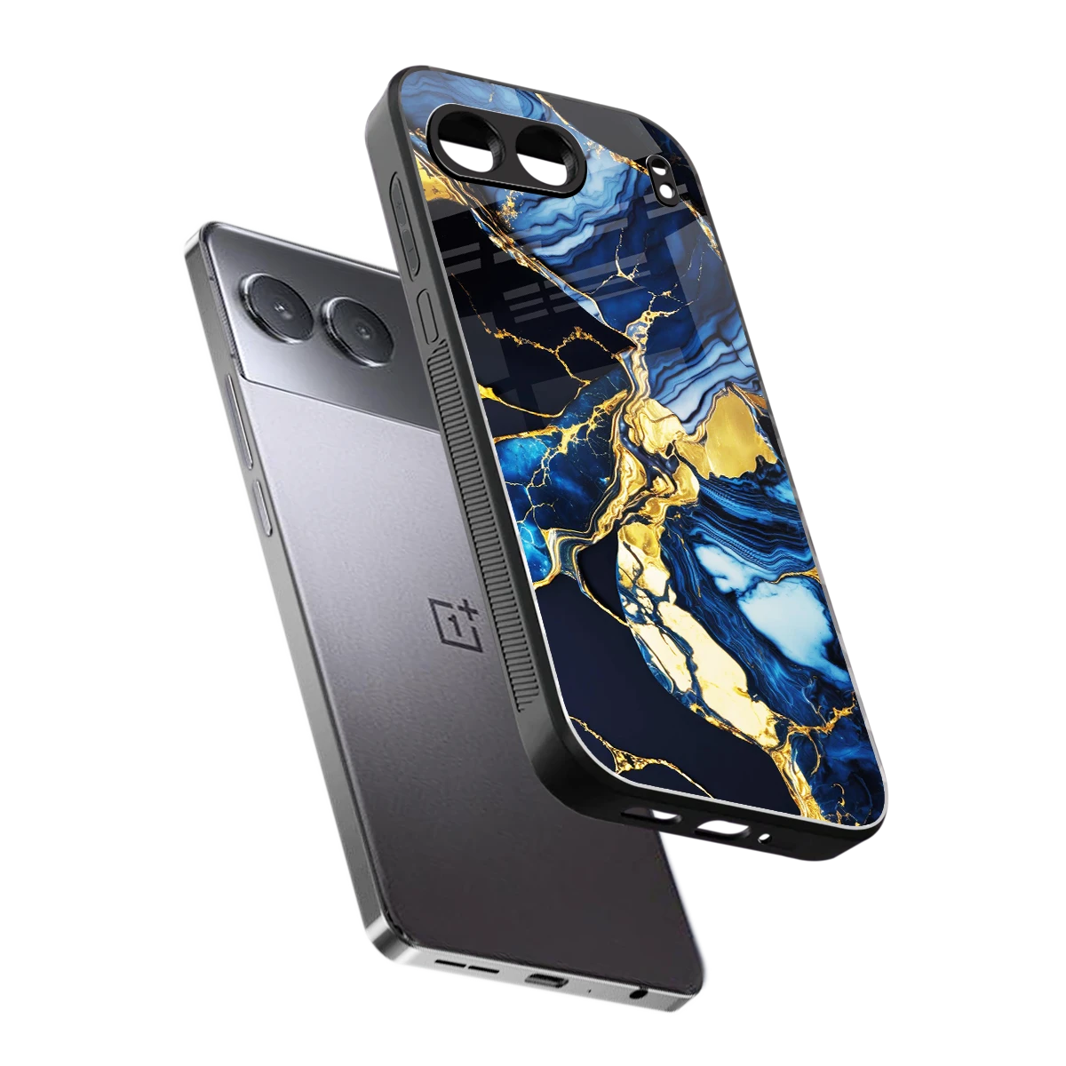 Shadowed Glow sleek oneplus nord 4 cover with tempered glass back and TPU edges