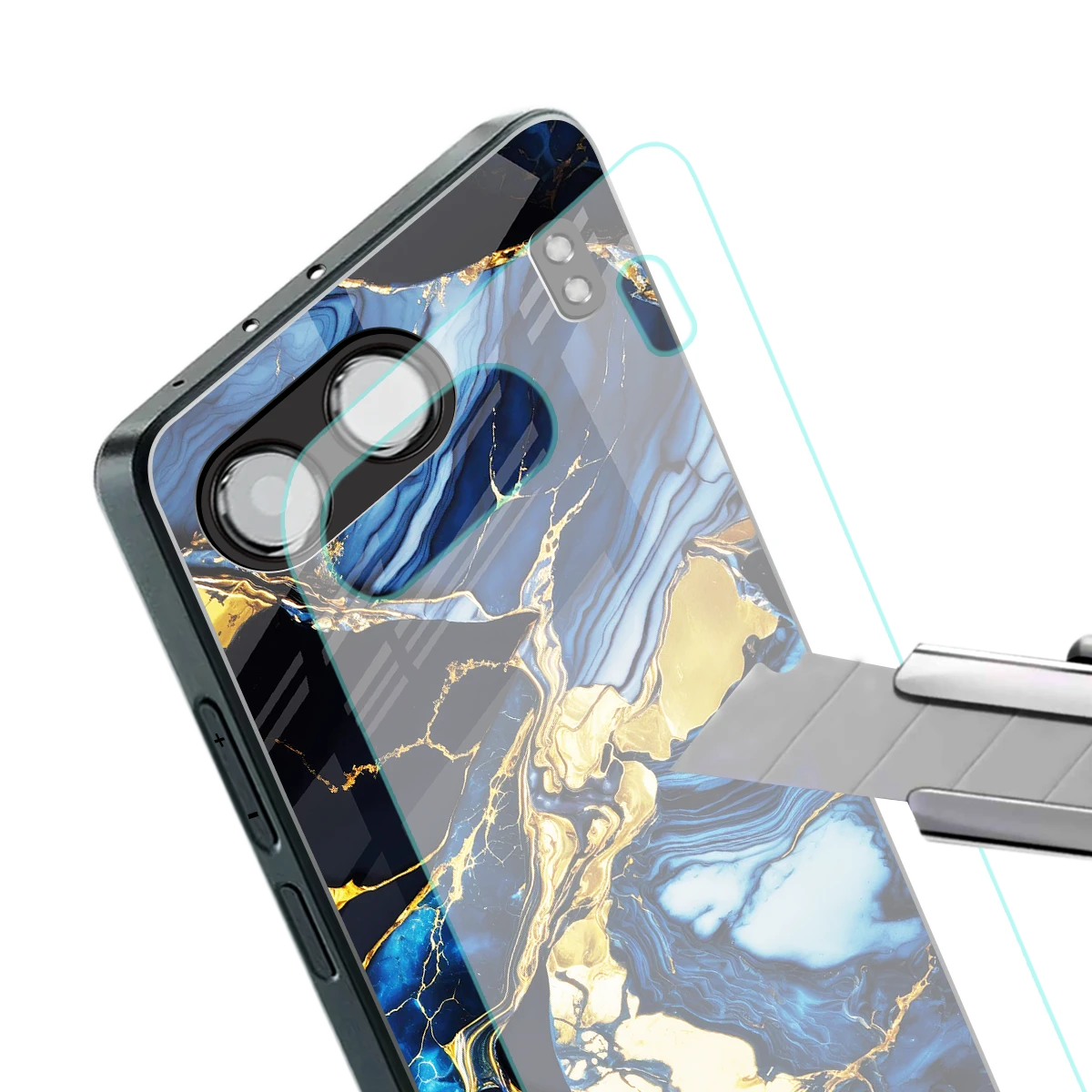 Shadowed Glow stylish phone case for oneplus nord 4 | glossy glass and slim fit