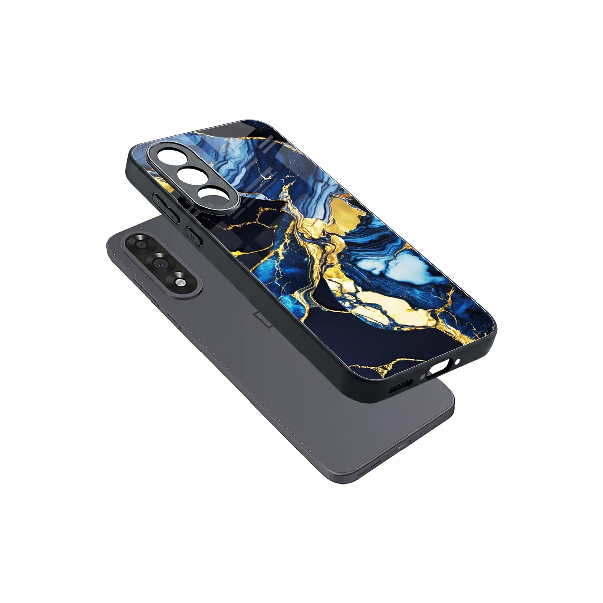 Shadowed Glow sleek oneplus nord 5 cover with tempered glass back and TPU edges