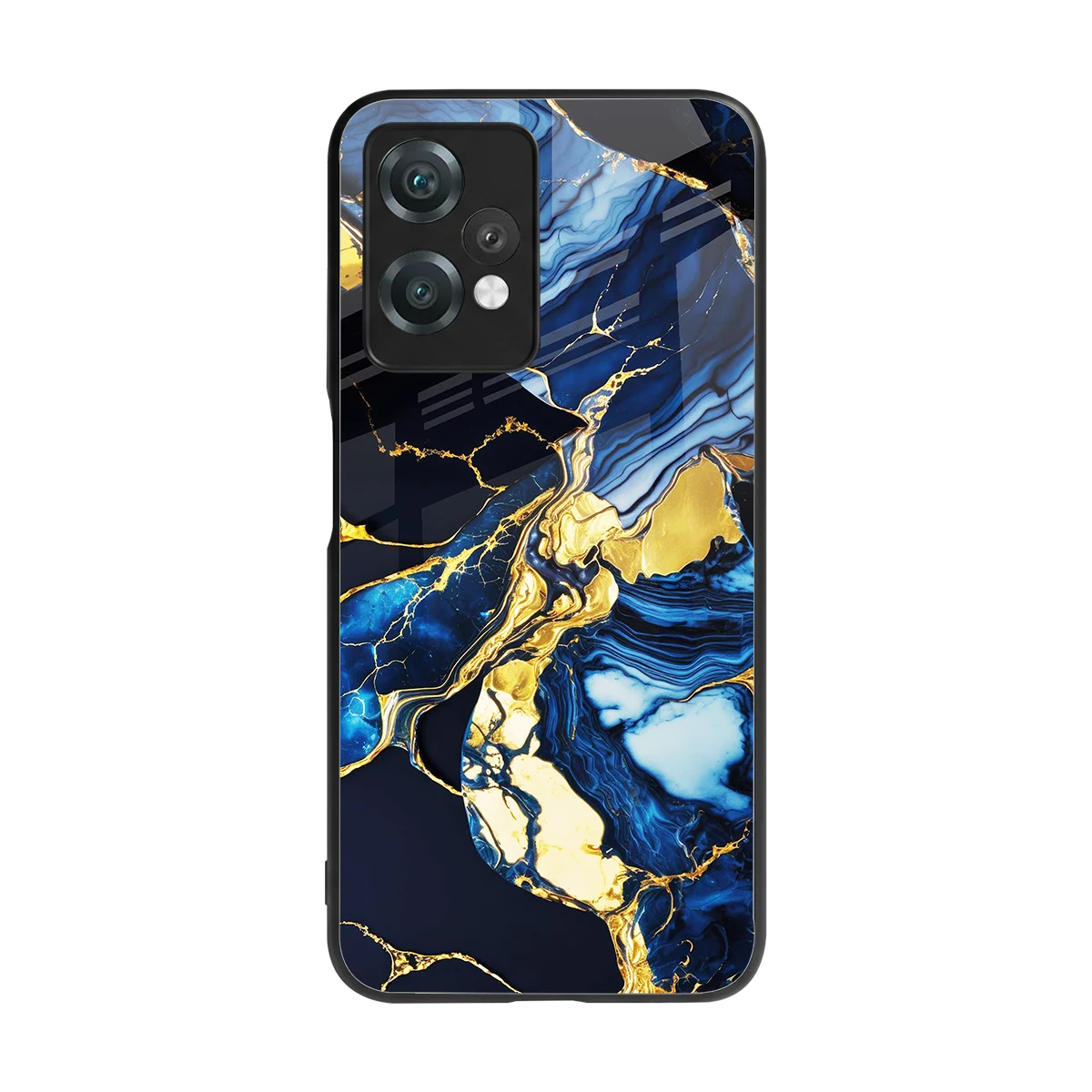 Shadowed Glow back phone cover | glass case for oneplus nord ce 2 lite