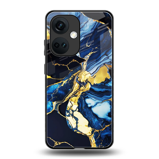 Shadowed Glow back phone cover | glass case for oneplus nord ce 3