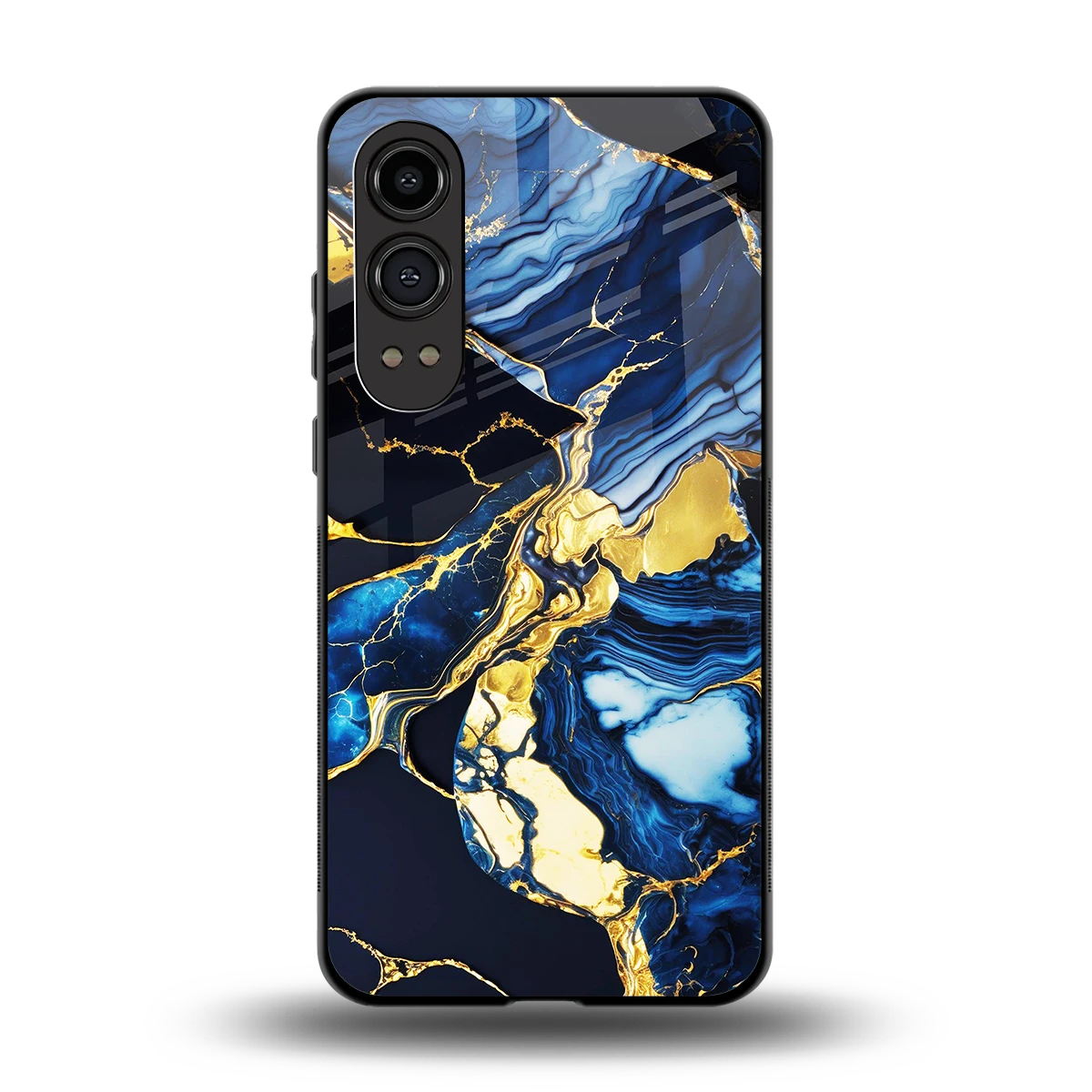 Shadowed Glow back phone cover | glass case for oneplus nord ce 4 lite