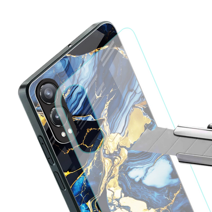 Shadowed Glow stylish phone case for oneplus nord ce 4 lite | glossy glass and slim fit