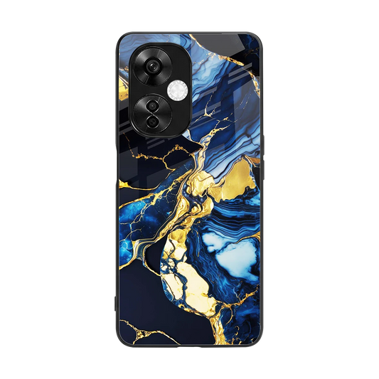 Shadowed Glow back phone cover | glass case for oneplus nord ce 3 lite
