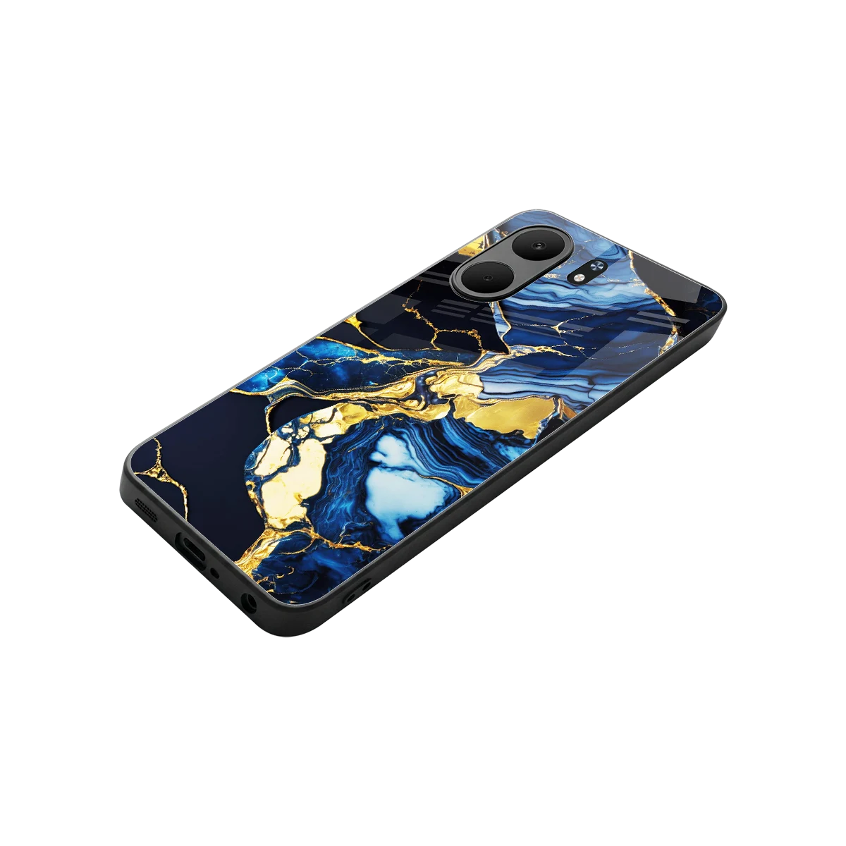 Shadowed Glow stylish phone case for oppo a5x 5g | glossy glass and slim fit