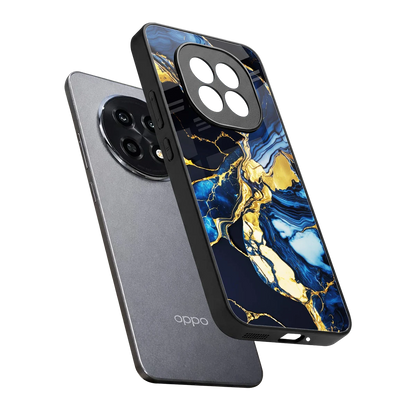 Shadowed Glow sleek oppo f29 pro 5g cover with tempered glass back and TPU edges
