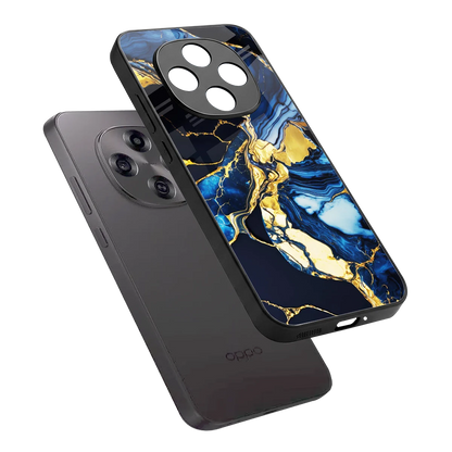 Shadowed Glow sleek oppo f31 pro 5g cover with tempered glass back and TPU edges