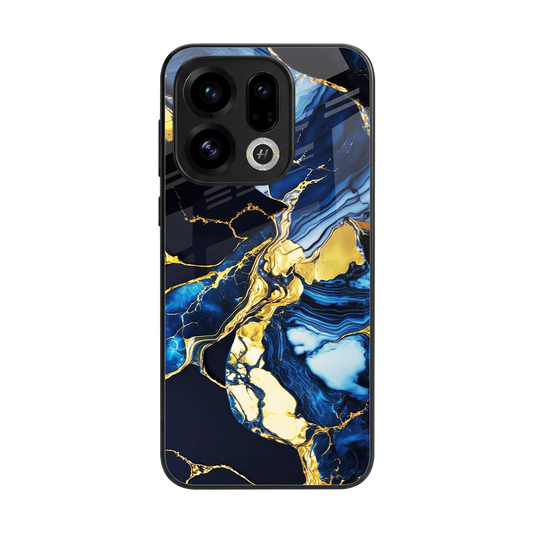 Shadowed Glow back phone cover | glass case for oppo find x9