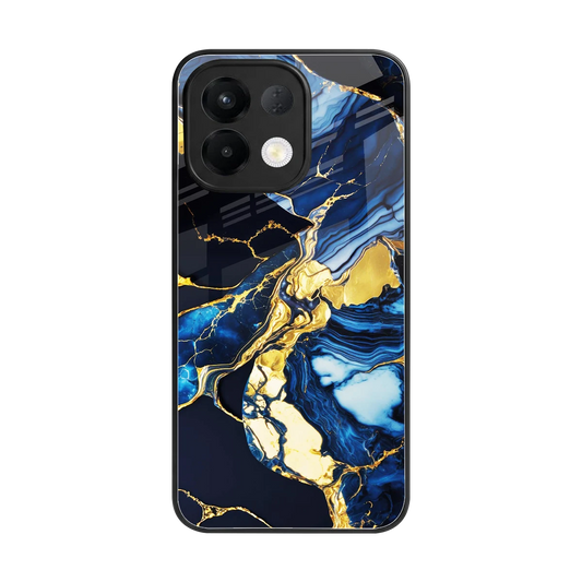 Shadowed Glow back phone cover | glass case for oppo k13 5g