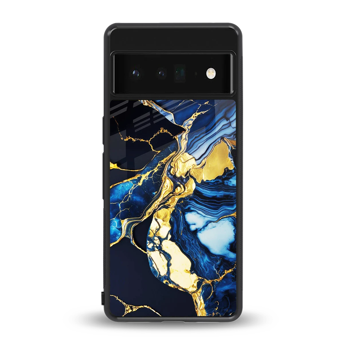 Shadowed Glow back phone cover | glass case for google pixel 6 pro