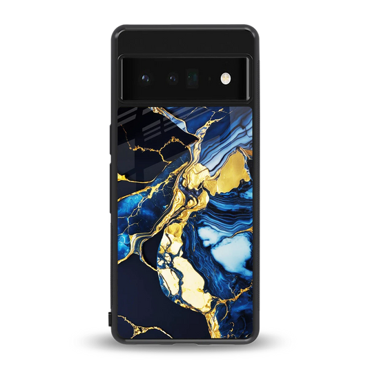 Shadowed Glow back phone cover | glass case for google pixel 6 pro