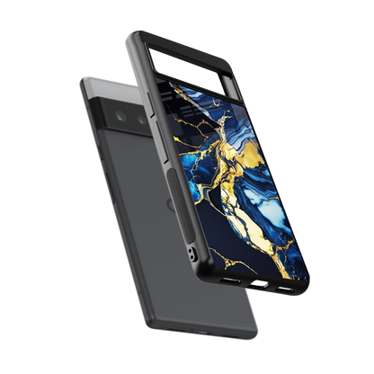 Shadowed Glow sleek google pixel 6 pro cover with tempered glass back and TPU edges