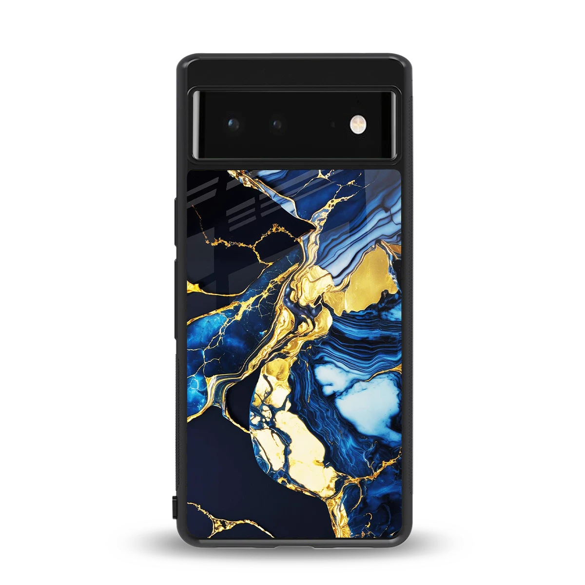 Shadowed Glow back phone cover | glass case for google pixel 6a