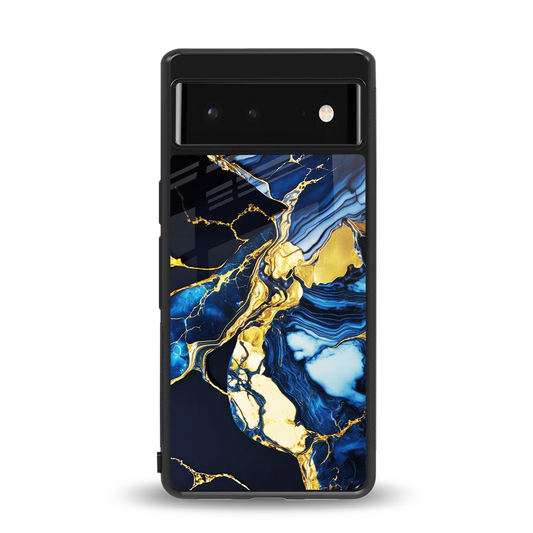 Shadowed Glow back phone cover | glass case for google pixel 6a