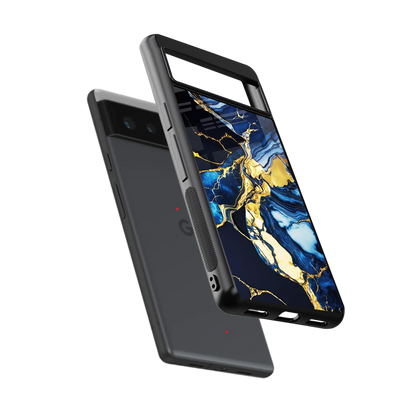 Shadowed Glow sleek google pixel 6 cover with tempered glass back and TPU edges