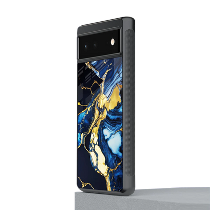 Shadowed Glow stylish phone case for google pixel 6 | glossy glass and slim fit