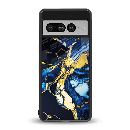 Shadowed Glow back phone cover | glass case for google pixel 7 pro