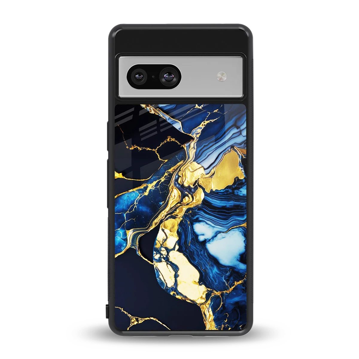Shadowed Glow back phone cover | glass case for google pixel 7a