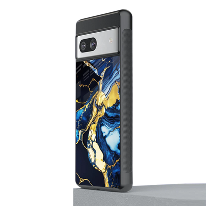 Shadowed Glow stylish phone case for google pixel 7a | glossy glass and slim fit