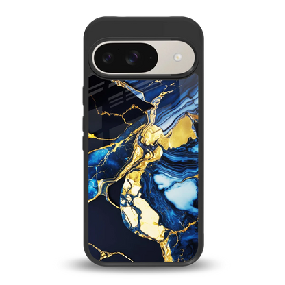 Shadowed Glow back phone cover | glass case for google pixel 9