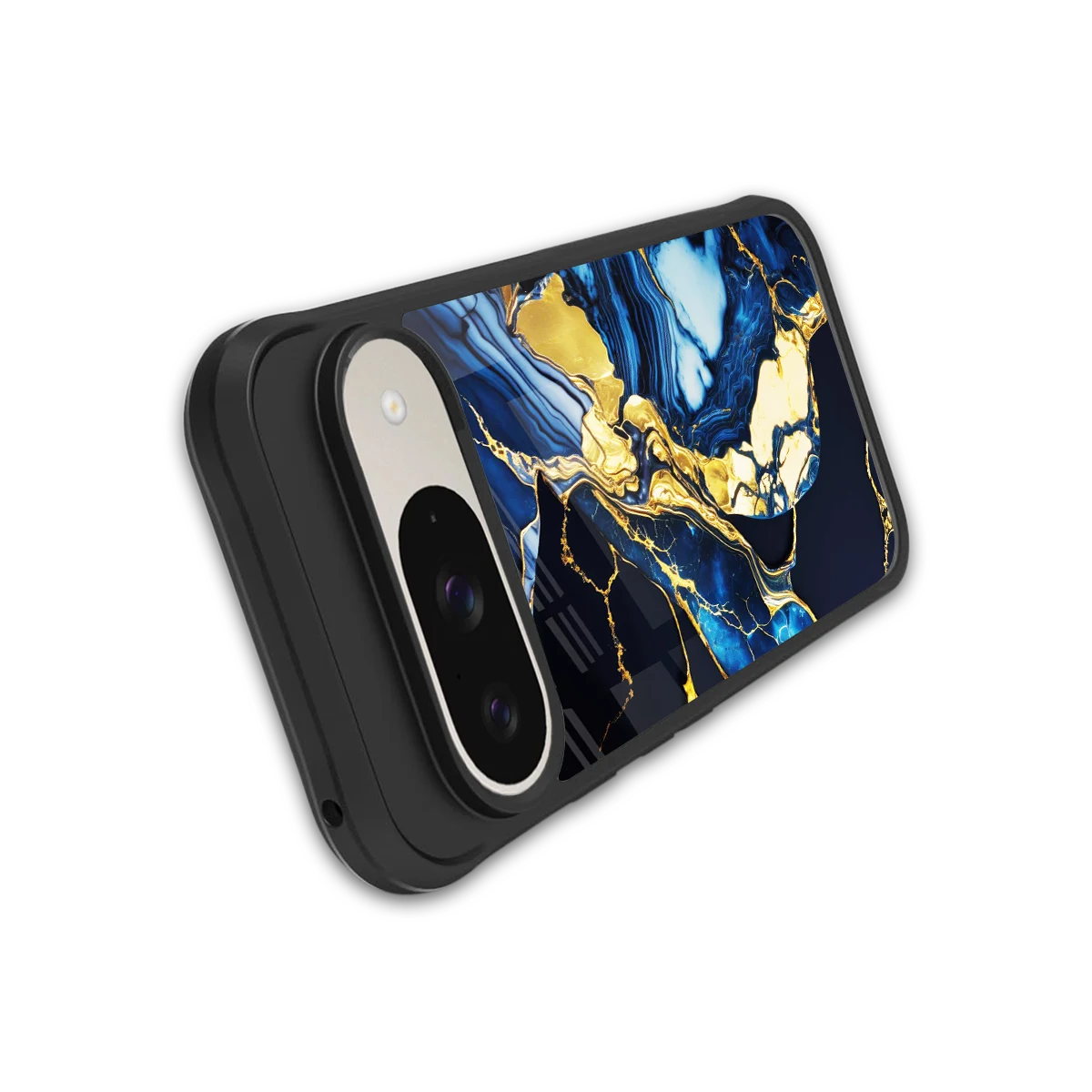 Shadowed Glow stylish phone case for google pixel 9 | glossy glass and slim fit