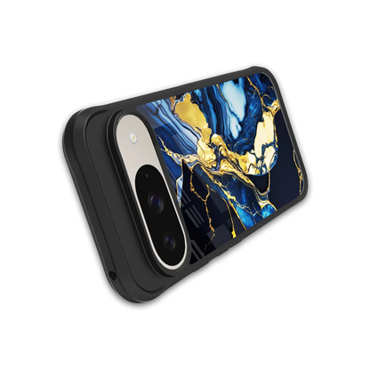 Shadowed Glow stylish phone case for google pixel 9 | glossy glass and slim fit