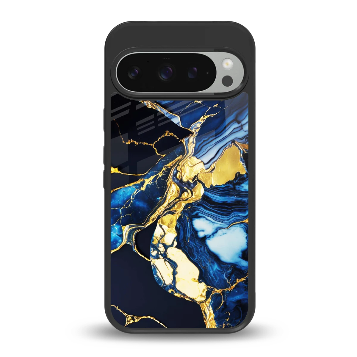 Shadowed Glow back phone cover | glass case for google pixel 9 pro