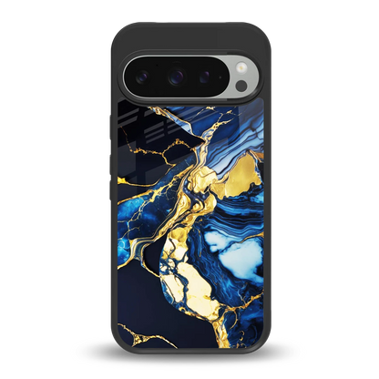 Shadowed Glow back phone cover | glass case for google pixel 9 pro
