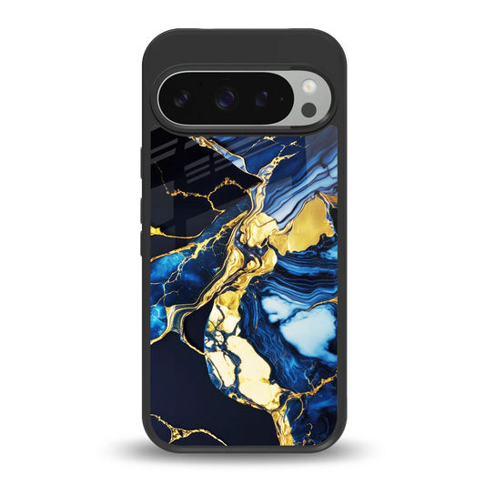 Shadowed Glow back phone cover | glass case for google pixel 9 pro