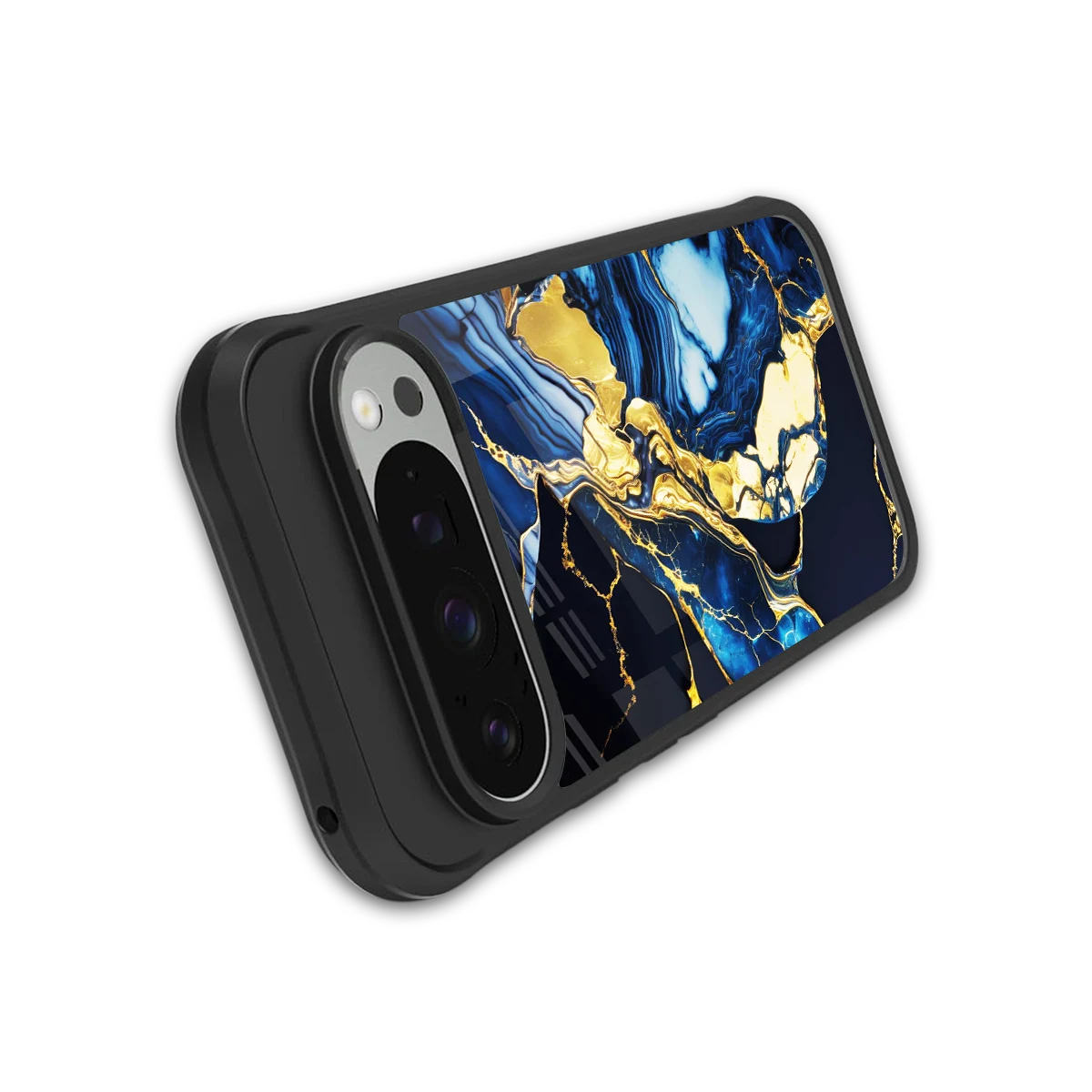 Shadowed Glow stylish phone case for google pixel 9 pro xl | glossy glass and slim fit