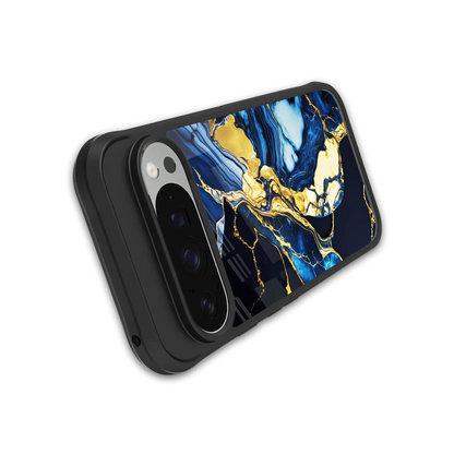 Shadowed Glow stylish phone case for google pixel 9 pro xl | glossy glass and slim fit
