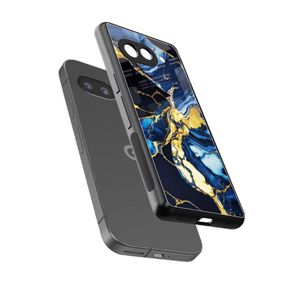 Shadowed Glow sleek google pixel 10a cover with tempered glass back and TPU edges
